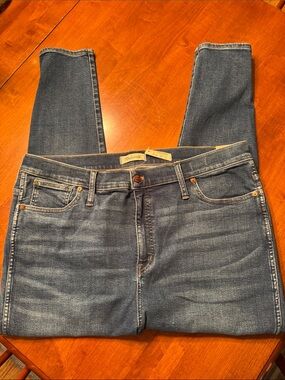 Madewell Skinny Jeans in Medium Blue Denim